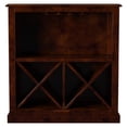 thumbnail image 1 of Bowery Hill Traditional Wine Rack in Dark Cherry, 1 of 4