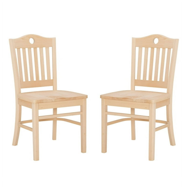 Unfinished oak chairs online