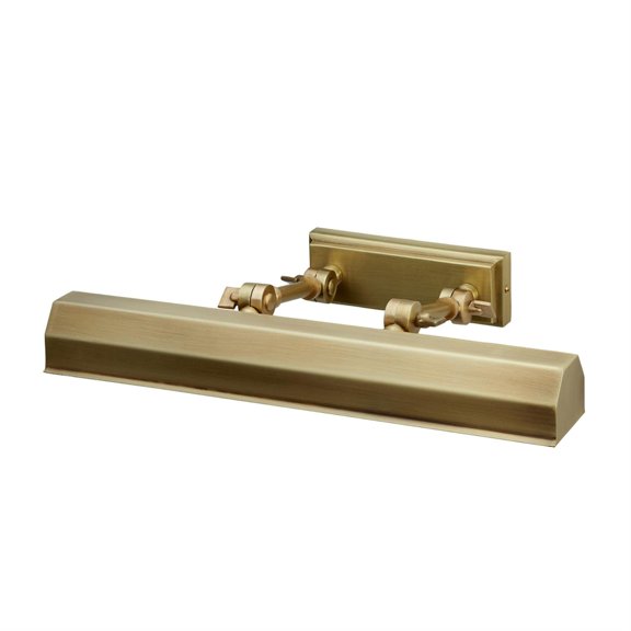 Bowery Hill Transitional 1-Light Medium Metal Wall Sconce in Aged Brass