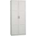 thumbnail image 1 of Bowery Hill Transitional Adjustable Storage Cabinet in White, 1 of 11