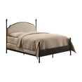 thumbnail image 1 of Bowery Hill Transitional Metal Full Poster Panel Bed in Silver, 1 of 7