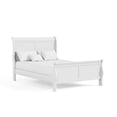 thumbnail image 1 of Bowery Hill Transitional Solid Wood Panel Full Bed in White Finish, 1 of 9