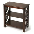 thumbnail image 1 of Bowery Hill Transitional Wood 2 Shelf Petite Bookcase in Cherry, 1 of 3