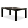 thumbnail image 1 of Bowery Hill Wood Black Dining Table Rectangular Durable 72"W x 40"D x 30"H Unassembled, 1 of 3