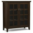 thumbnail image 1 of Bowery Hill Wood 38" Transitional Medium Cabinet in Tobacco Brown, 1 of 8