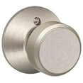 thumbnail image 1 of Bowery Knob Non-Turning Lock, Satin Nickel (F170 BWE 619), 1 of 3