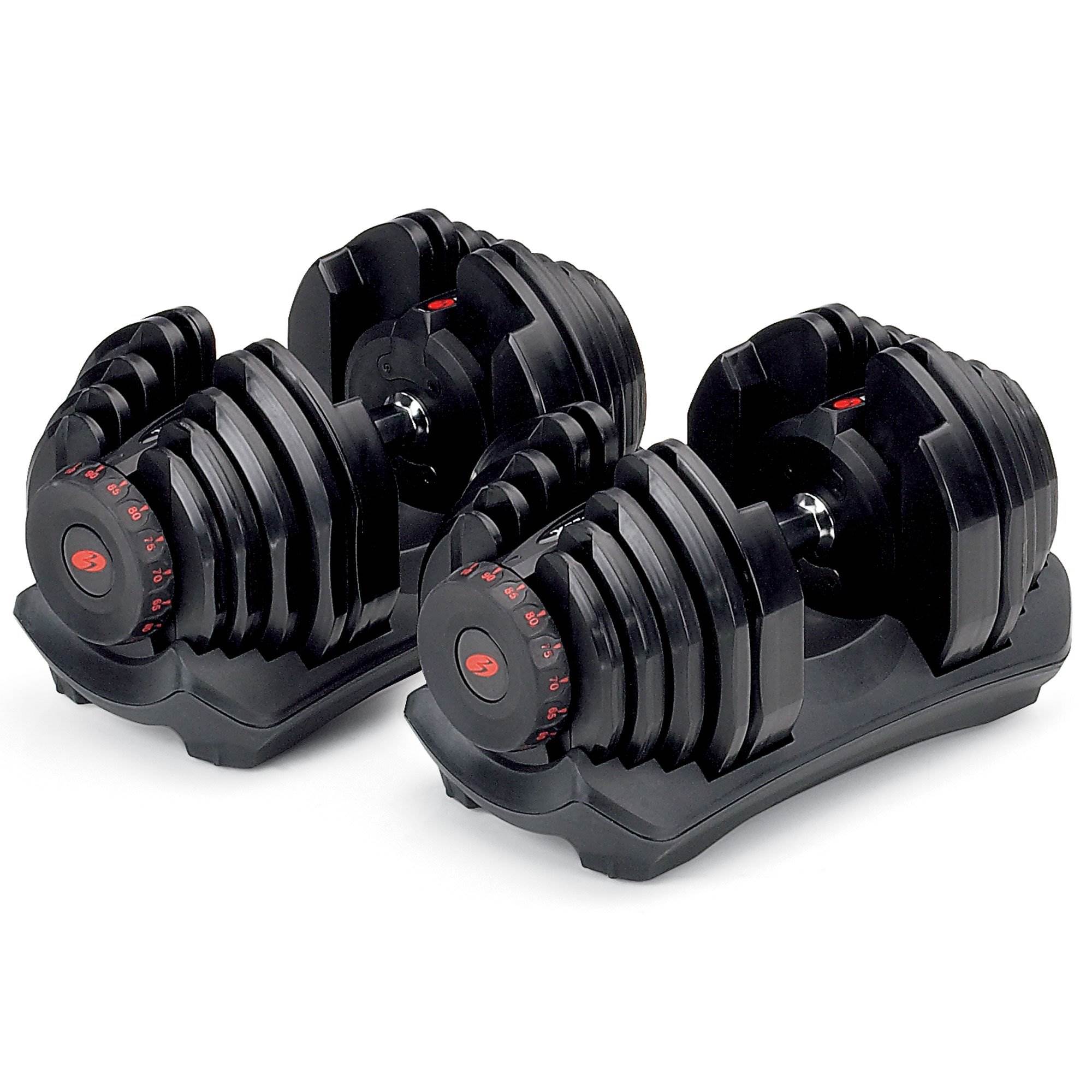 Bowflex SelectTech 1090 Adjustable Workout Exercise Dumbbell Weights, Pair - image 1 of 12