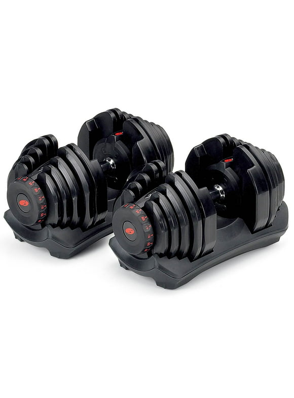 Bowflex SelectTech 1090 Adjustable Workout Exercise Dumbbell Weights, Pair