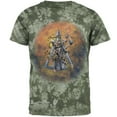 thumbnail image 1 of Bowhunter Broadhead Mens T Shirt Crackle Moss Tie Dye X-LG, 1 of 1