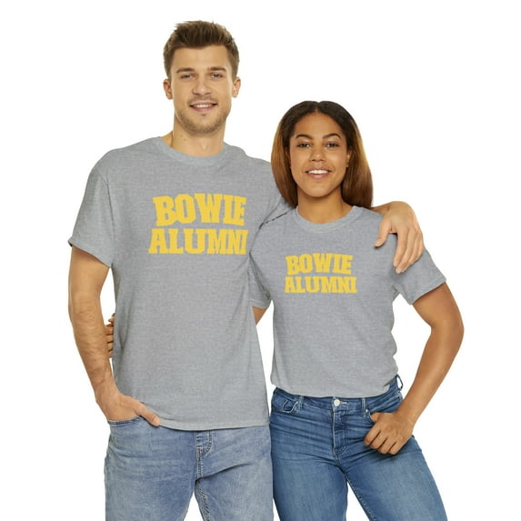 Bowie State University Alumni Unisex Heavy Cotton Tee - 107 HBCU