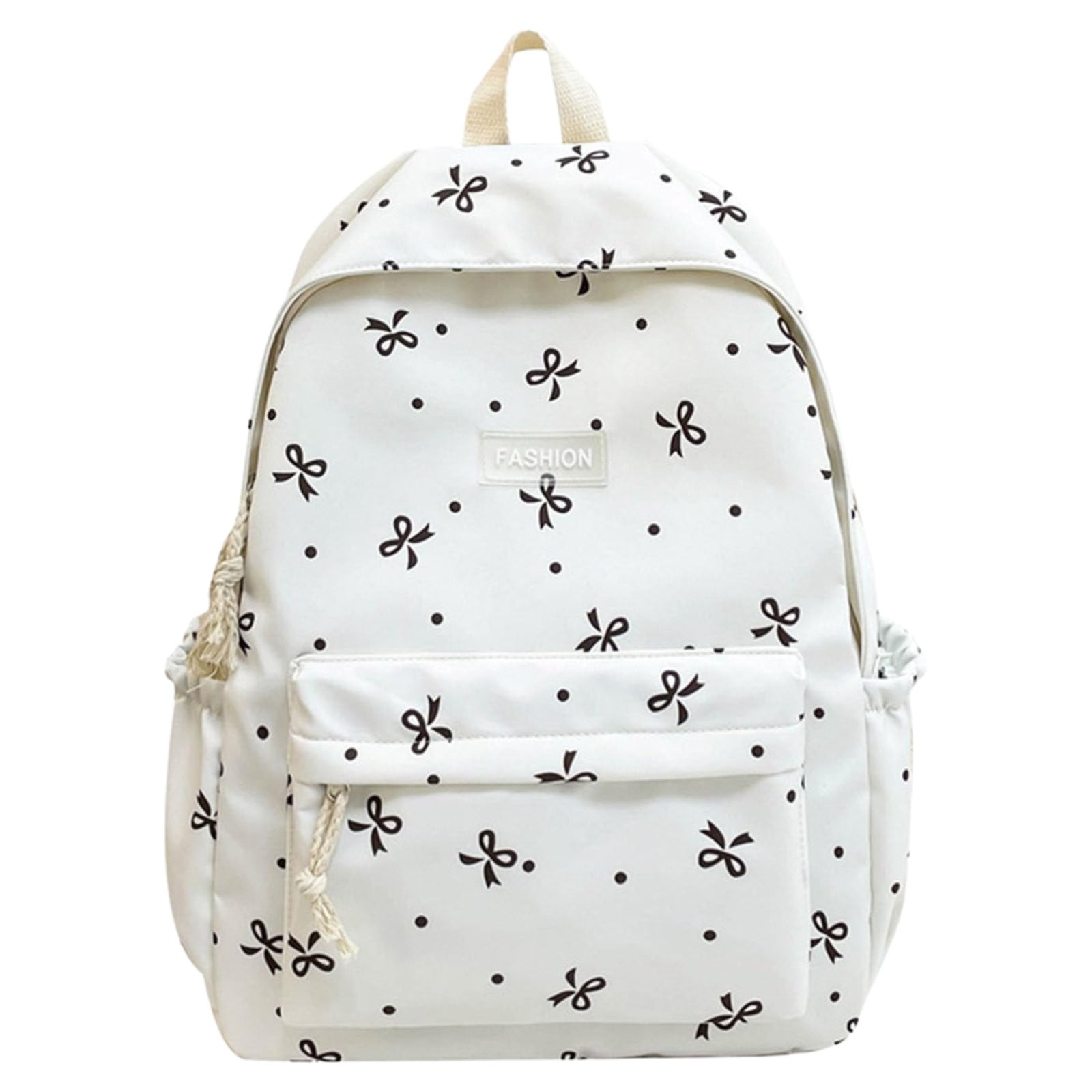 Bowknot Backpack Set - Cute Aesthetic Daypack with Decorative Bow ...