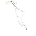 thumbnail image 1 of Bowknot Chain Necklace, Alloy Party Jewelry for Women, Ideal for Date Night & Special Occasions, 1 of 9