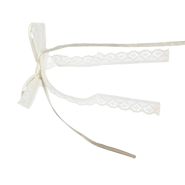 Bowknot Hair Barrettes Ribbon Lace Hair Bows Hair Styling Tool Elegant