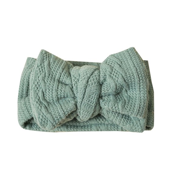 Bowknot Hair Bows Elastic Stretchy Wide Headbands Hairband Hairbows Turban Headwraps Hair Accessories for Kids Toddler