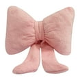 thumbnail image 1 of Bowknot Throw Pillows Bow Decorative Pillow Aesthetic Home Decor Knot Plush Pillows Soft Seat Cushions Cute Throw Pillow for Bed, Couch, Sofa, Living Room, Girls Room Decor, 1 of 5