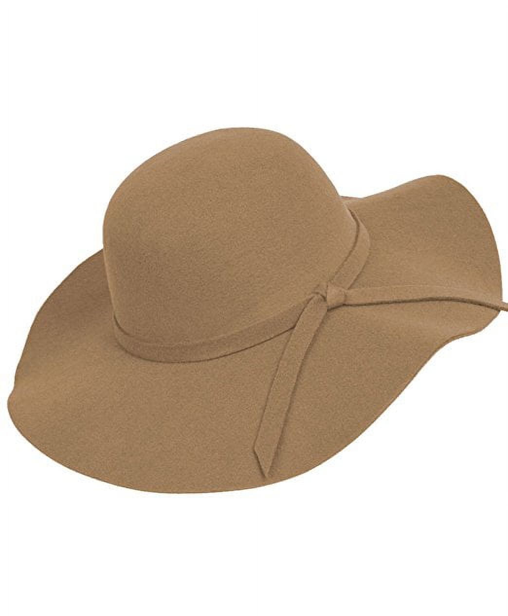 Bowknot Wide Brim Floppy Hat
