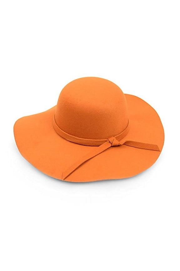 Bowknot Wide Brim Floppy Hat