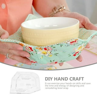 Bowl Cozy Template 3 Sizes, Bowl Cozy Pattern Template Sewing Patterns  Quilting Templates for DIY Kitchen Art Craft 8in, 10in, 12in 
