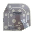 thumbnail image 1 of Bowl Cozy Template, 3-Size Acrylic Quilting Bowl Template Set for Hot and Cold Food, Reusable Cutting Ruler for DIY Sewing Craft, Transparent Stencil for Bowl Cozy Pot Holder,1pc, 1 of 8