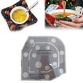 thumbnail image 1 of Bowl Cozy Template Ruler Set, Acrylic Quilting Stencil for Hot & Cold Food Bowl Covers, Cut On Fold Sewing Template for DIY Kitchen Crafts & Microwave Bowl Holder Projects, 1 of 7