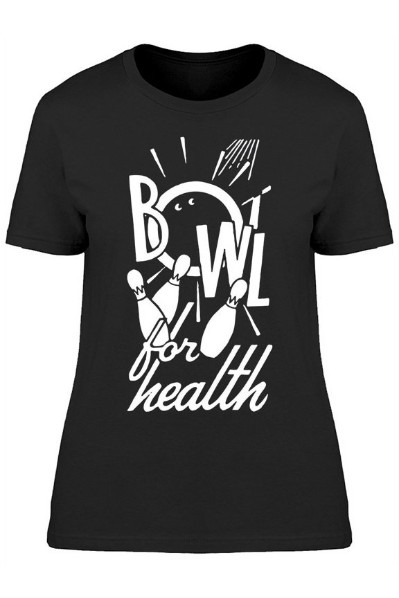 Bowl For Health Retro Ad T-Shirt Women -Image by Shutterstock, Female Small