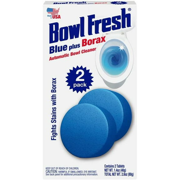 Bowl Fresh Automatic Toilet Bowl Cleaner - 2 Tablet Pack (1 Pack), BLUE TOILET TABLETS: Keep your toilet clean & stain-free with these Bowl.., By Brand Bowl Fresh