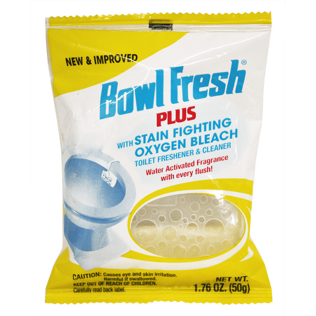 Bowl Fresh Toilet Bowl Cleaner and Deodorizer, Pleasant Scent, 1.76 oz