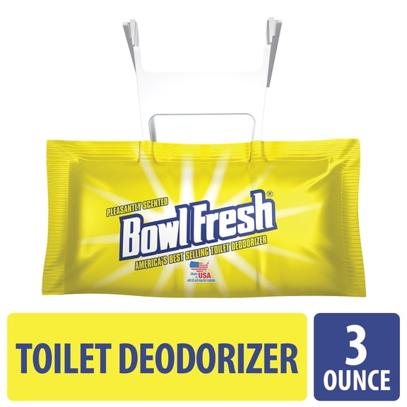 Bowl Fresh Toilet Bowl Deodorizer Hanger, Pleasantly Scented