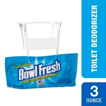 Bowl Fresh Toilet Bowl Deodorizer Toilet Freshener, Pleasantly Scented, Rim Hanger, 3 oz