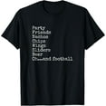 thumbnail image 1 of Bowl Game Super Party Foodie Beer T-Shirt, 1 of 4