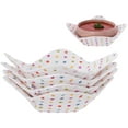 thumbnail image 1 of Bowl Holder Set of 4 Microwave-Safe Hot Bowl Holder Heat Resistant Pattern Gift (Retro Polka Dots), 1 of 6