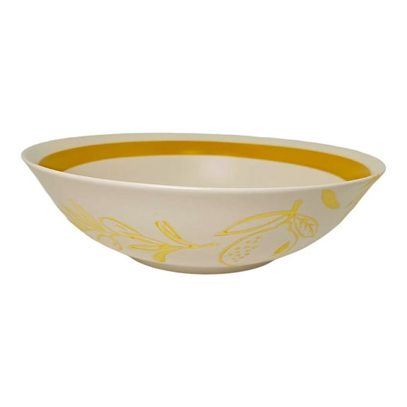Bowl Italiana Lemon Design Salad 9"
