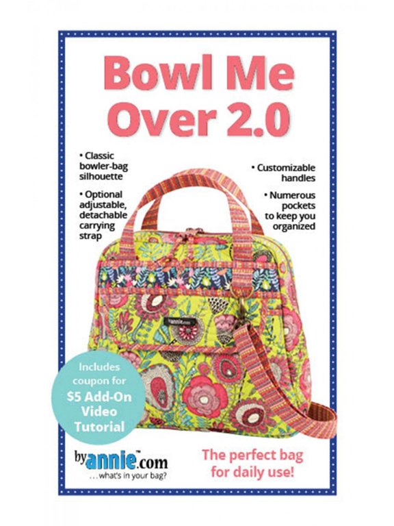 Bowl Me Over 2.0 Bag Pattern by Annie