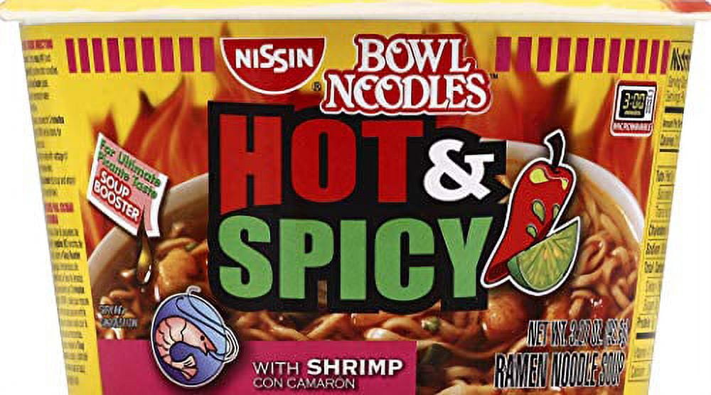 Bowl Noodles Hot & Spicy With Shrimp