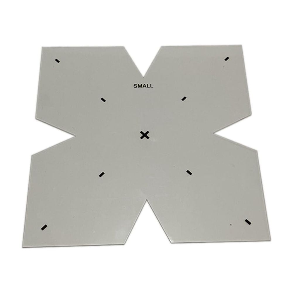 Bowl Pattern Template 10X10 Inches,Bowl Wrap Sewing Pattern Template