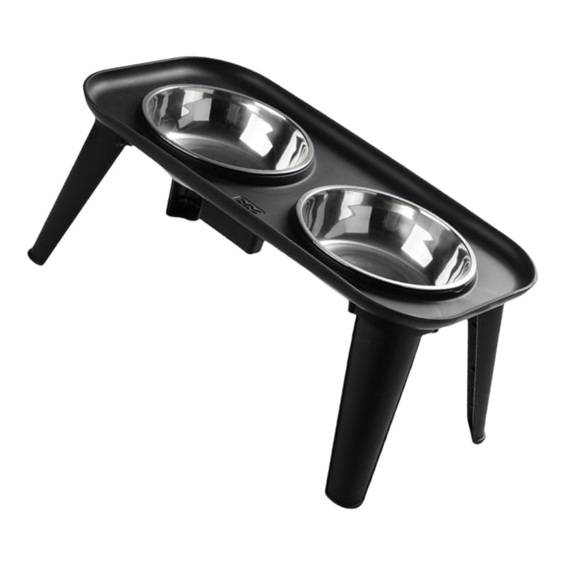 lanema Elevated Dog Bowl Stainless Dish Eating Bowls Suitable for Larger Pet
