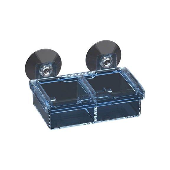 Bowl, Reptiles Feeding Feeders,Verme Live Fodders Container Water Dish Ledges Suction Cup Feeders Gift