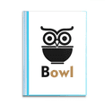 thumbnail image 1 of Bowl Rice Owl Combination English Book Sheet Protectors Portfolio Binder Folder, 1 of 3