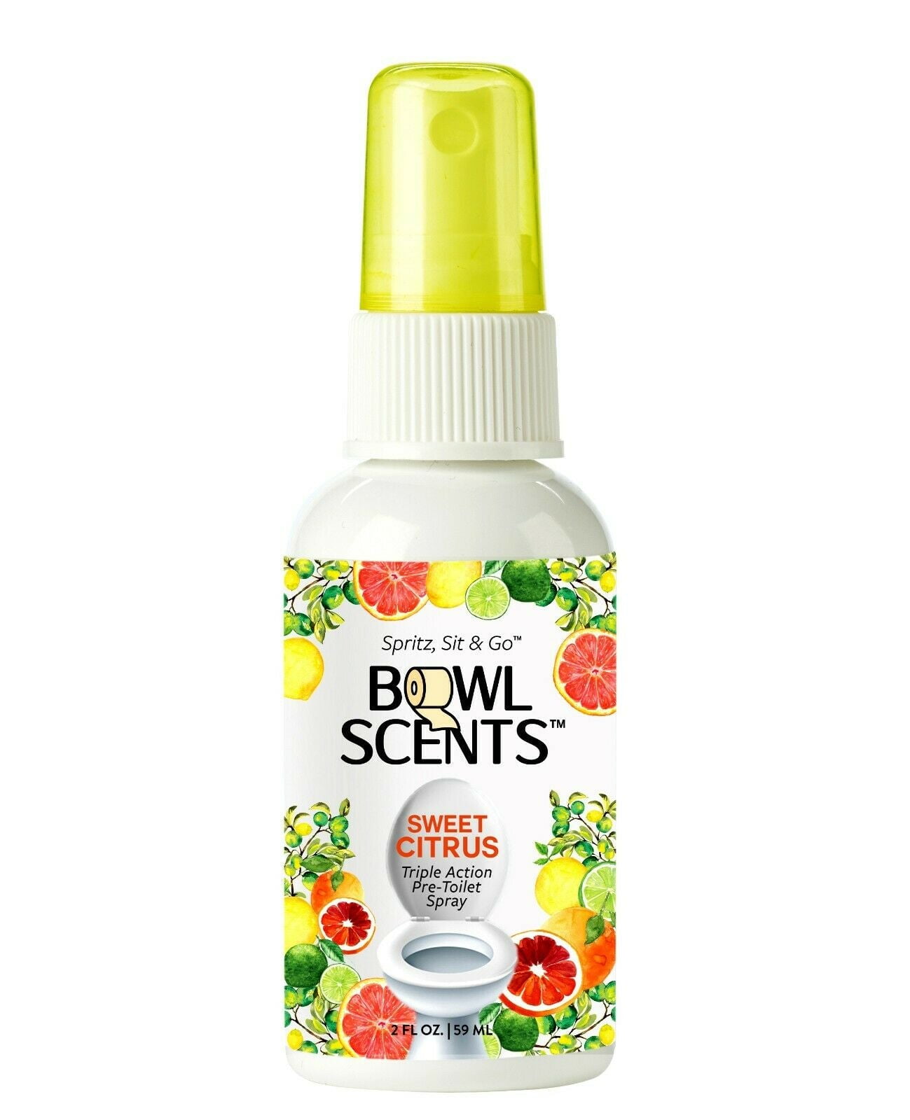 Bowl Scents Toilet Spray 2 oz Mini | Prevents Nasty Poop Smell | Made in USA - Walmart.com