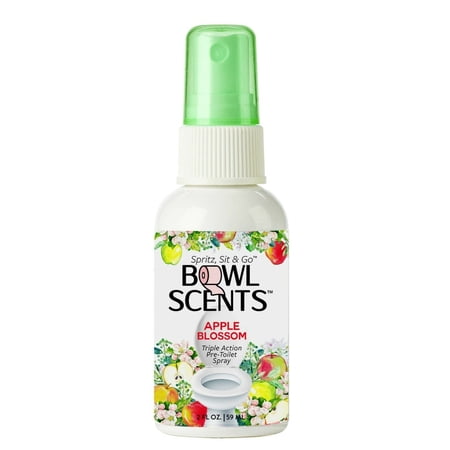 Bowl Scents Toilet Spray 2 oz Mini | Prevents Nasty Poop Smell | Made in USA
