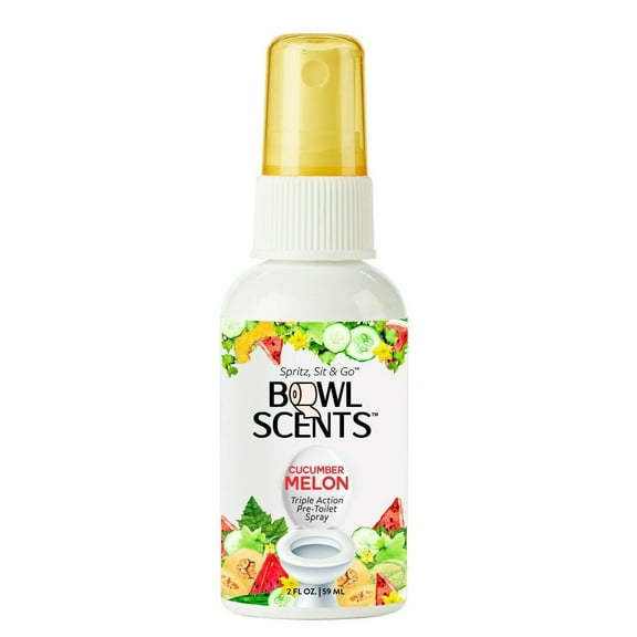 Bowl Scents Toilet Spray 2 oz Mini | Prevents Nasty Poop Smell | Made in USA