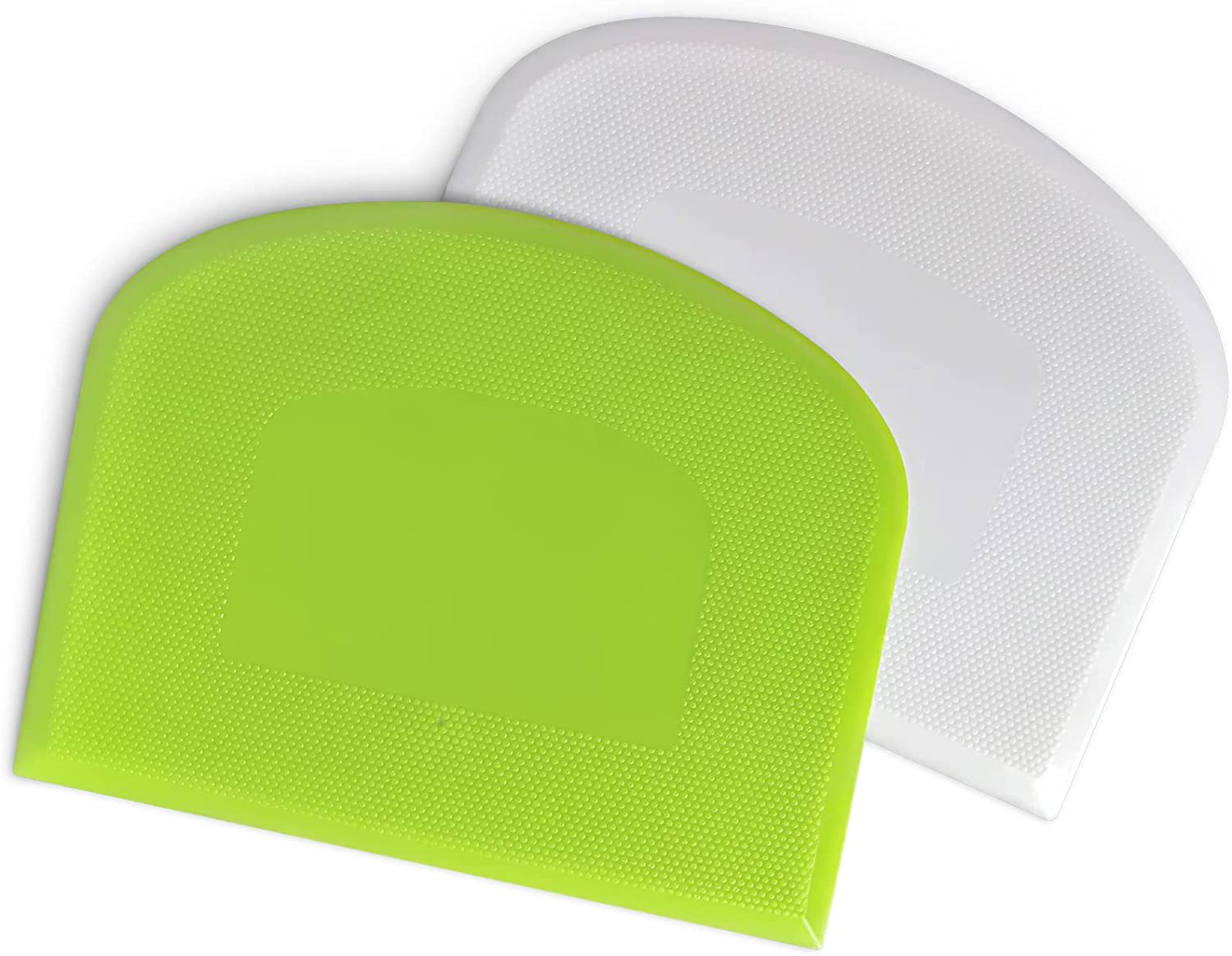 Bowl Spatula & Bench Scraper,Flexible Plastic Multipurpose Kitchen ...