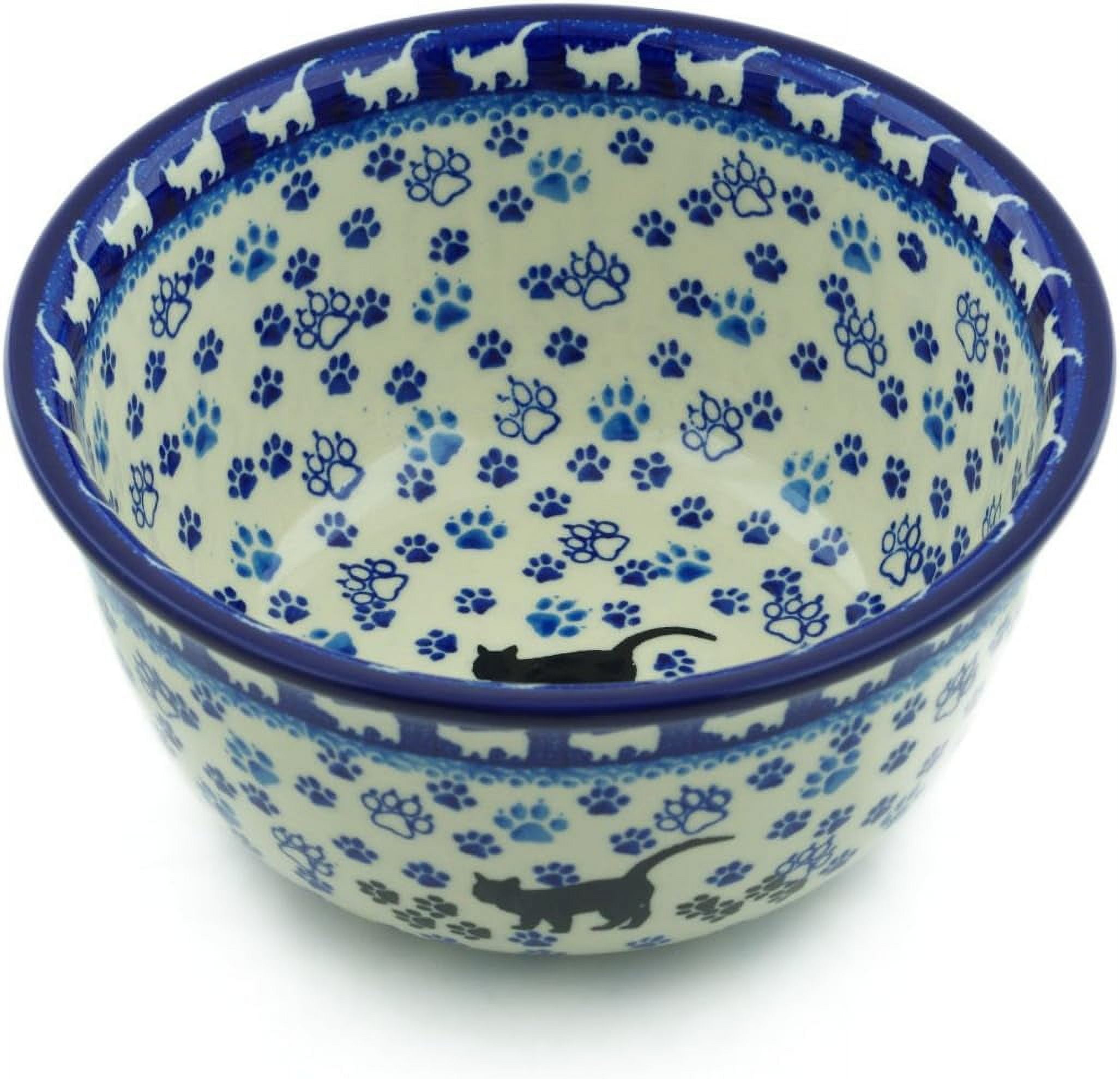 Bowl made by Ceramika Artystyczna (Boo Boo Kitty Paws Theme