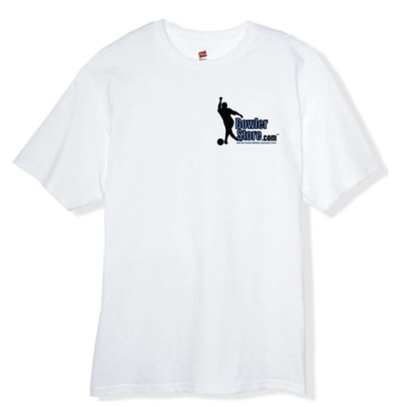 Bowlerstore Logo T-Shirt - White Large
