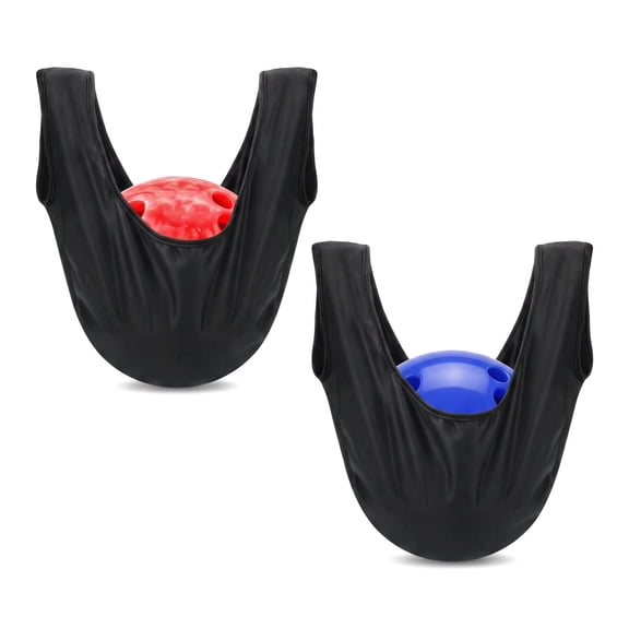 Bowling Accessories Towel Professional Bowling Towel Cleaning Bowling Pad Bowling Polishing Cushion Microfiber Bowling Pad, 2 Pack
