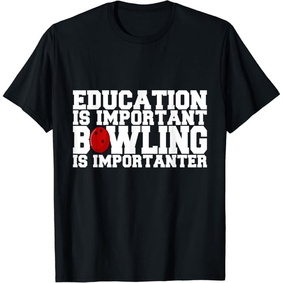 Bowling Ball Bowler Outfit Bowling Apparel T-Shirt