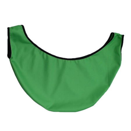 Bowling Ball Microfiber Deluxe Black See Cleaner Towel Carrier - Green