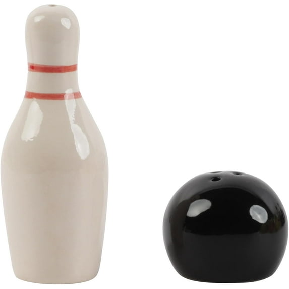 Bowling Ball & Pin Salt & Pepper Set