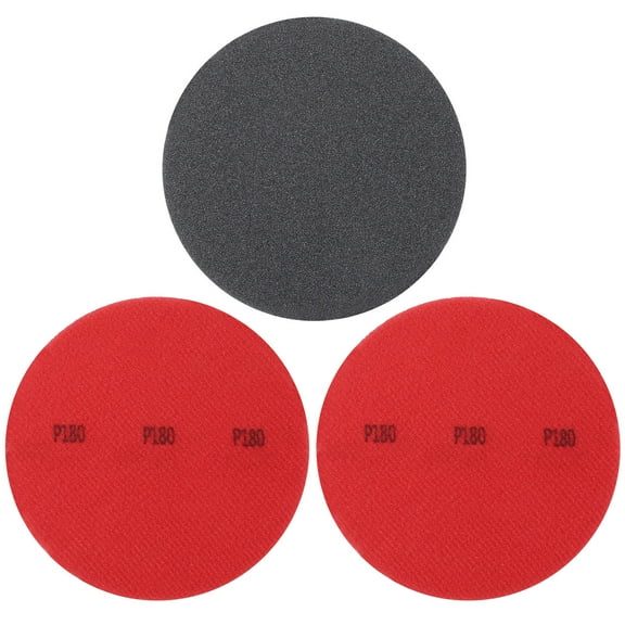 Bowling Ball Sanding Pads, Hook and Loop Sanding Sponge Discs for Resurfacing - Grit 180 & 5 Inch & 3 Pack