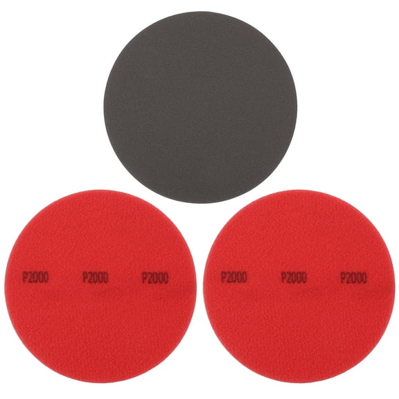 Bowling Ball Sanding Pads, Hook and Loop Sanding Sponge Discs for Resurfacing - Grit 2000 & 5 Inch & 3 Pack